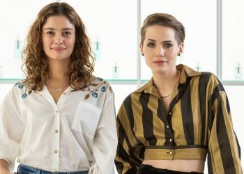 Sophie Charlote e Letícia Colin