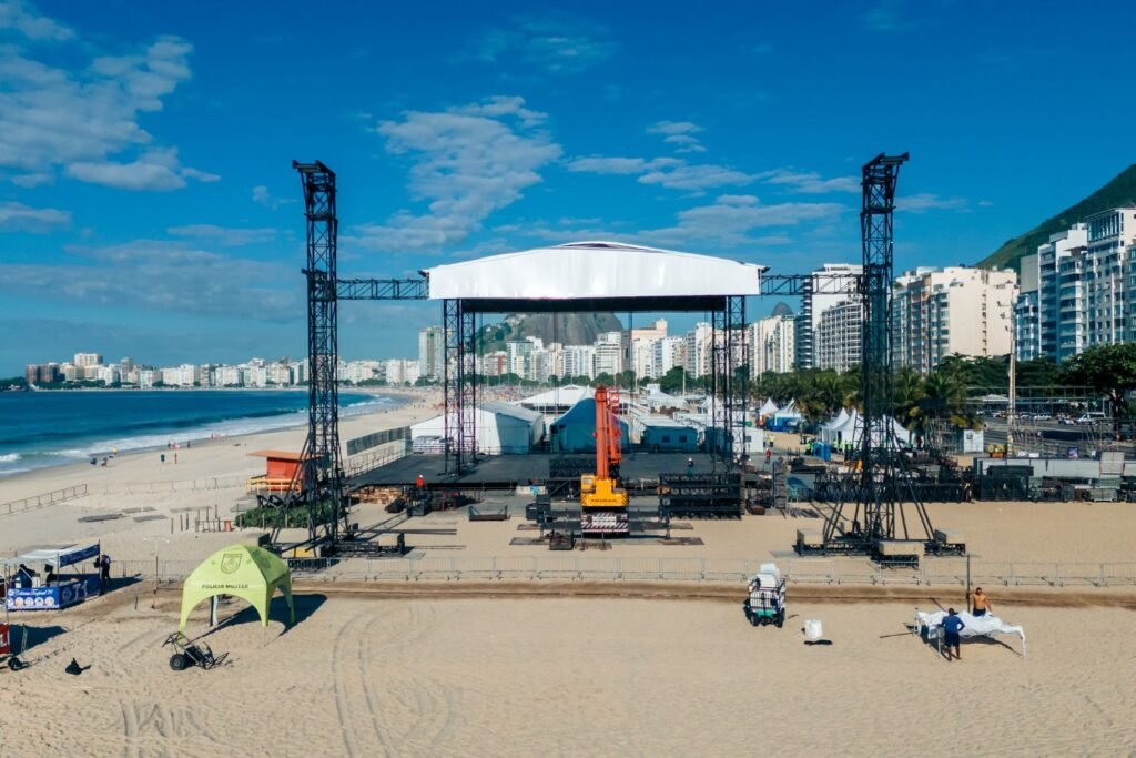 Palco Madonna no Rio de Janeiro