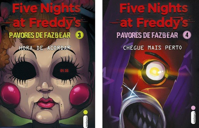 "Five Nights at Freddy’s": conheça os dois novos volumes lançados no Brasil