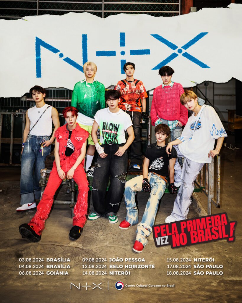 Grupo de K-Pop sul-coreano NTX se apresenta no Brasil em agosto