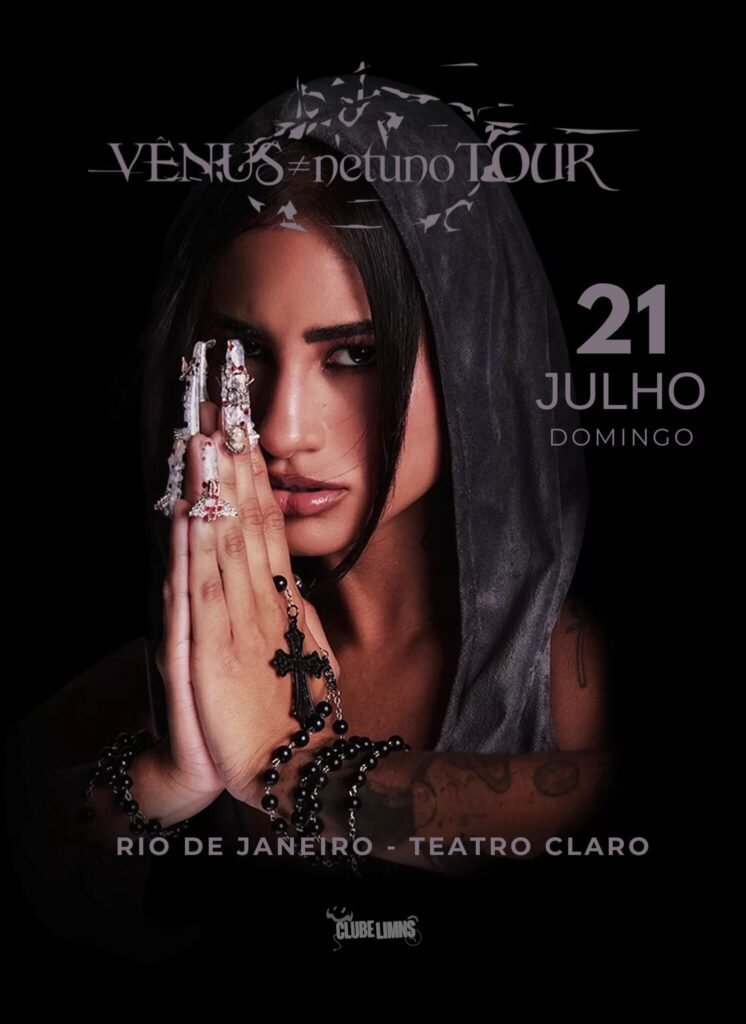 Ex-The Voice, Day Limns leva a "Vênus Netuno Tour" para o Rio de Janeiro