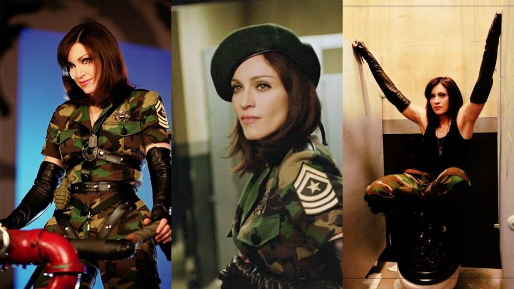 Madonna no clipe de "American Life"