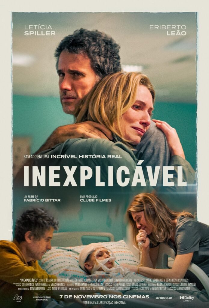 "Inexplicável": filme com Letícia Spiller e Eriberto Leão ganha trailer