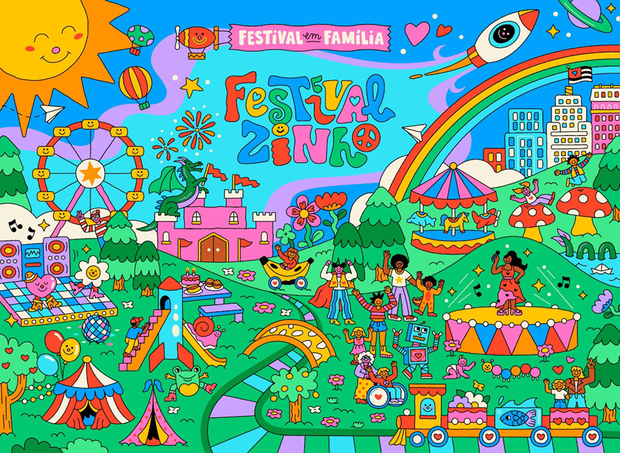 Primeira edição do Festivalzinho em São Paulo terá atrações para toda a família