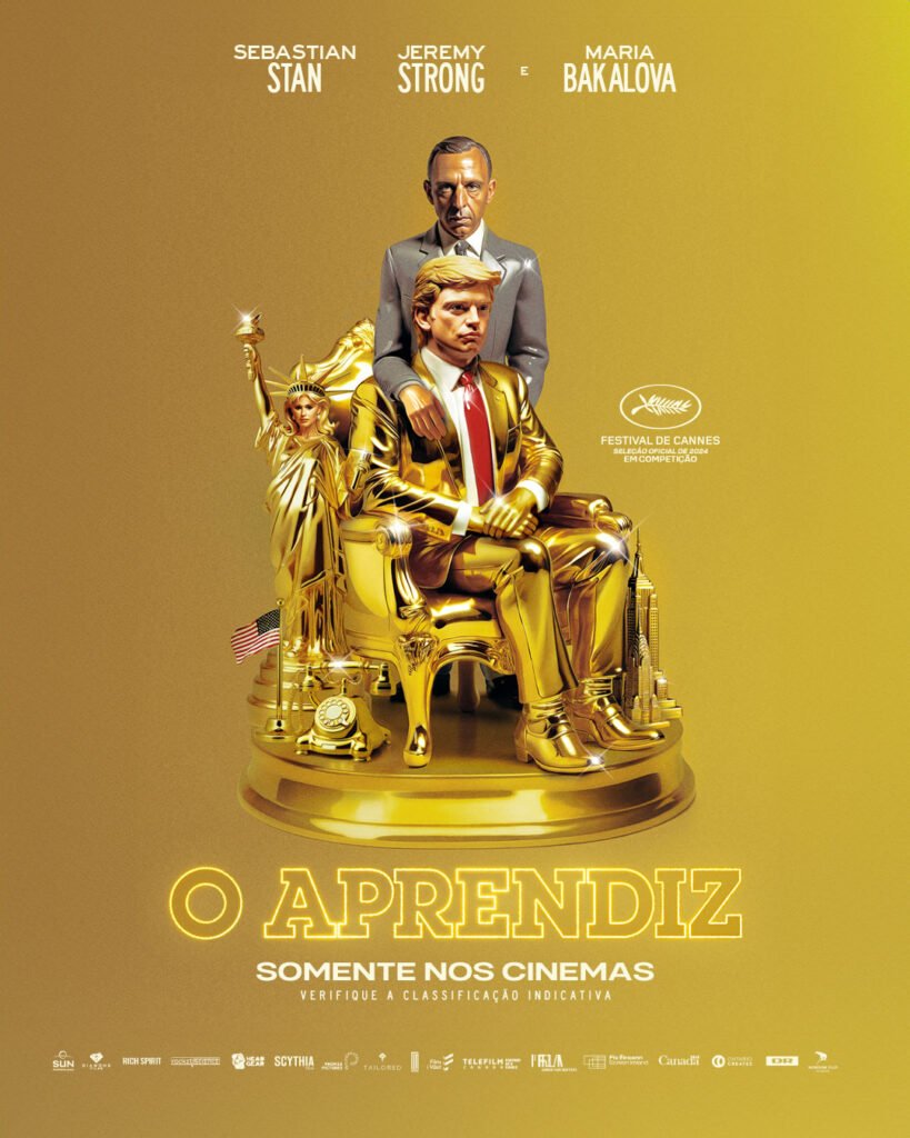 Veja Sebastian Stan como Donald Trump no pôster de "O Aprendiz"