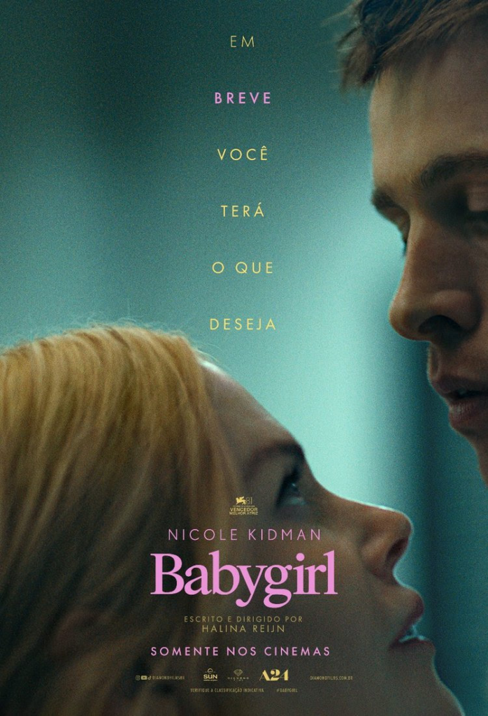 "Babygirl", novo filme com Nicole Kidman, ganha teaser pôster nacional | Foto: Reprodução
