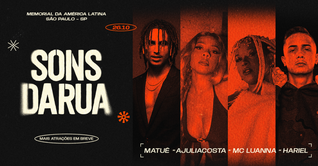 Conheça a programação completa do Festival Sons da Rua | Foto: Reprodução