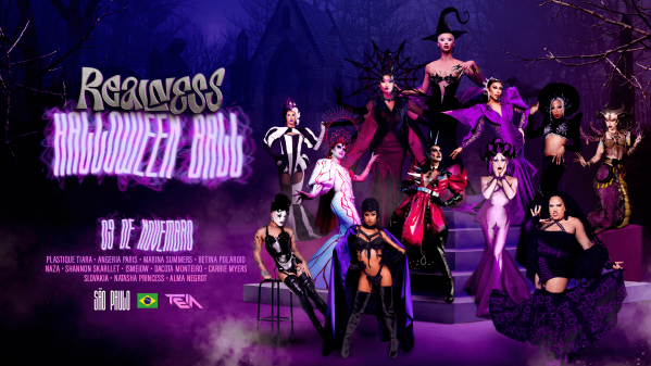 Ball de Halloween do The Realness traz Plastique Tiara e elenco estrelado para São Paulo