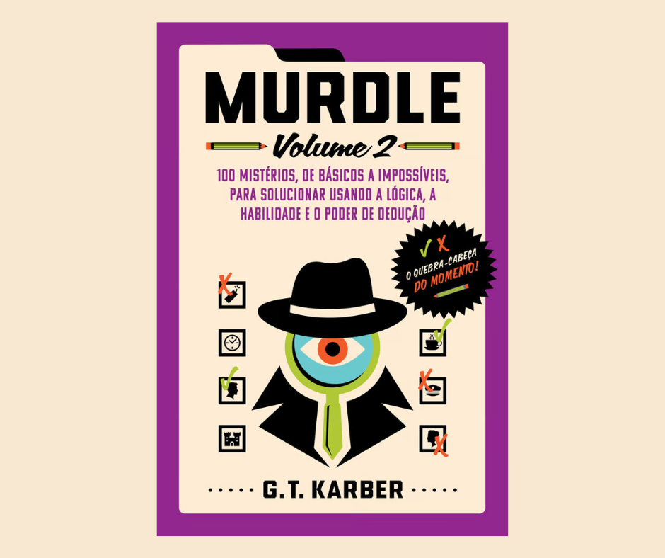 "Murdle" ganha segundo volume no Brasil, com 100 assassinatos ainda mais desafiadores