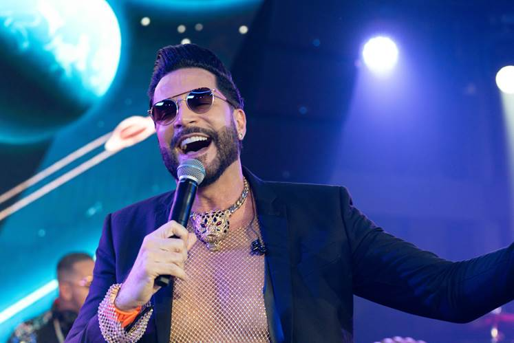 Latino grava o audiovisual "Relíquias" em São Paulo | Foto: Leo França