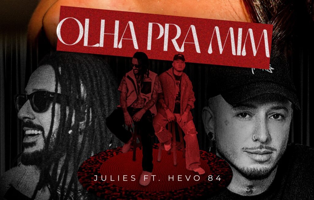 Julies e Hevo84 exploram reggae e emo em "Olha Pra Mim"
