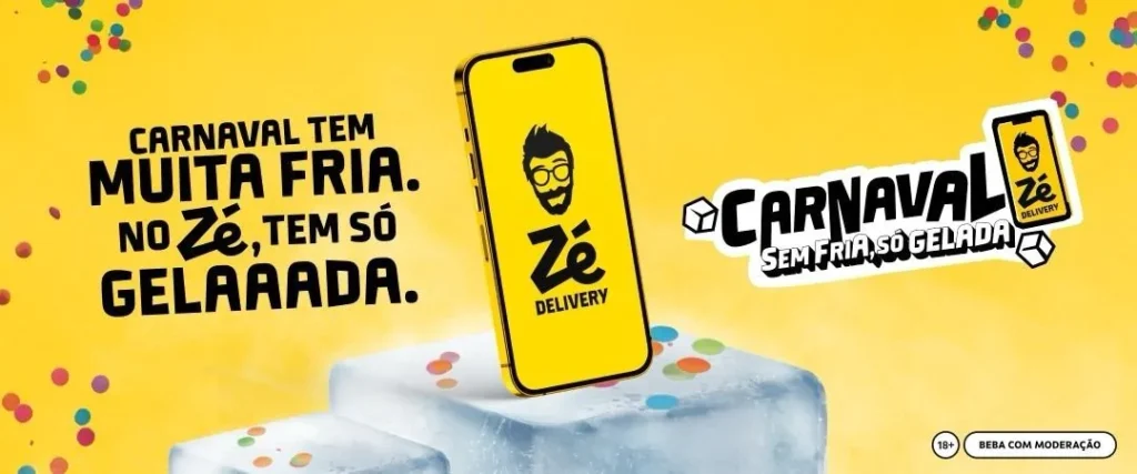 Zé Delivery patrocina Carnaval de rua em quatro capitais com bebida gelada e promoções