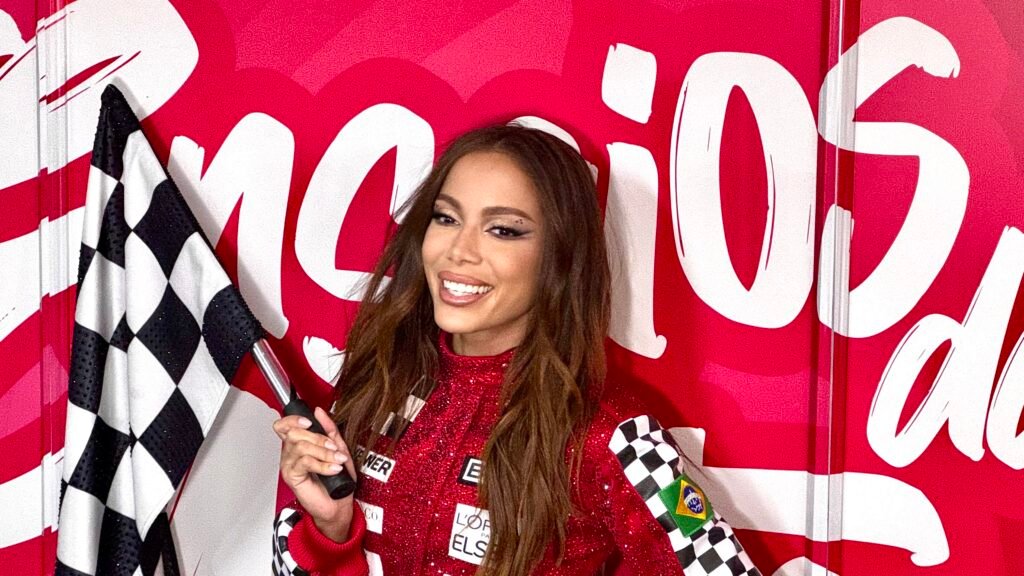 Anitta nos bastidores dos "Ensaios", em São Paulo. | Foto: Eduardo Fonseca