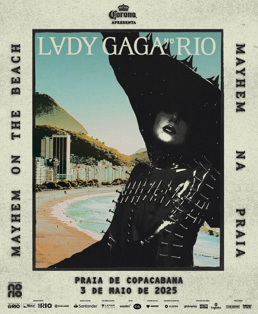 Confira as marcas por trás do megashow da Lady Gaga em Copacabana