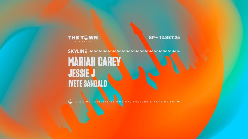 Com Mariah Carey, Jessie J e Ivete Sangalo, The Town 2025 revela mais atrações