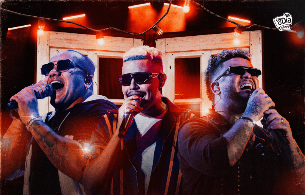 Trilogia lança primeiro álbum ao vivo em parceria com a FM O Dia