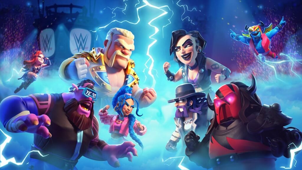 Clash of Clans recebe lutadores da WWE em parceria inédita