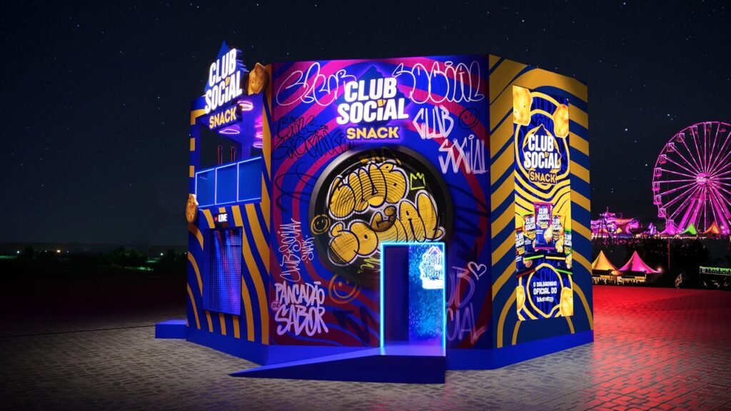 Club Social Snack aposta em música e interatividade no Lollapalooza Brasil 2025
