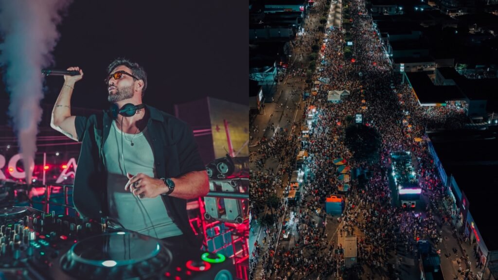 DJ EME reúne mais de 100 mil pessoas no Carnaval 2025