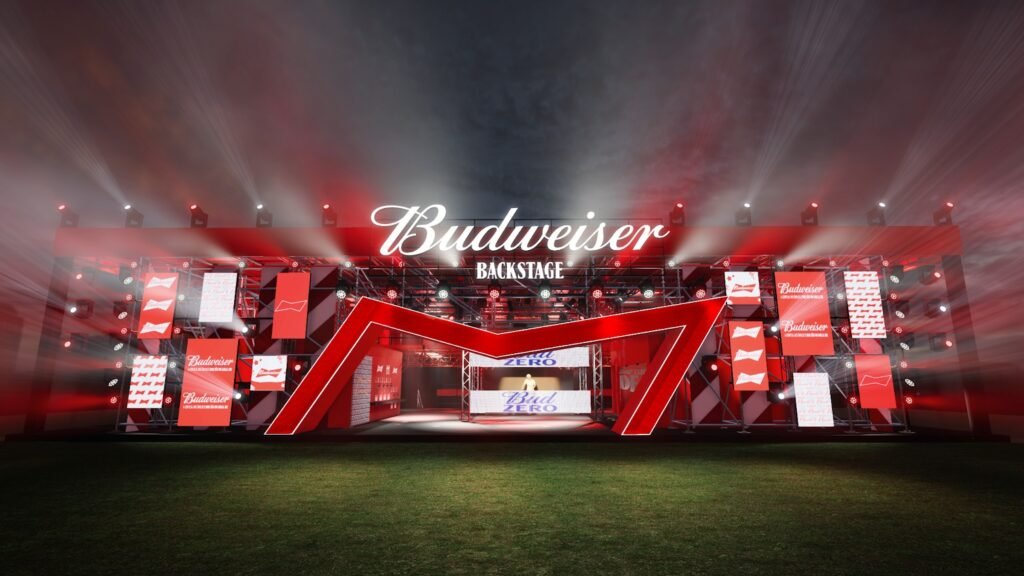 Budweiser leva DJs brasileiros aos intervalos de shows do Lolla 2025