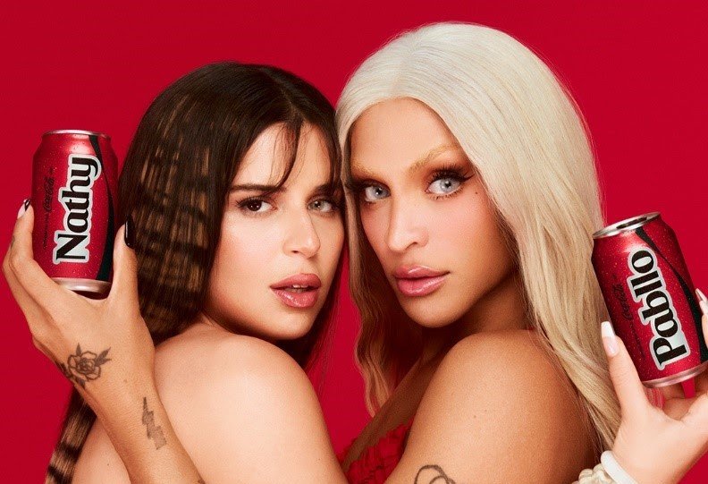 Pabllo Vittar e Nathy Peluso se unem em collab exclusiva para a Coca-Cola