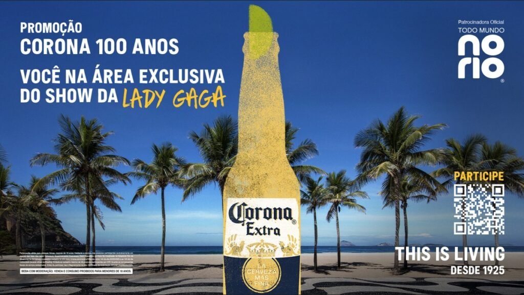 Saiba como conseguir ingressos para a área exclusiva de Corona no show de Lady Gaga