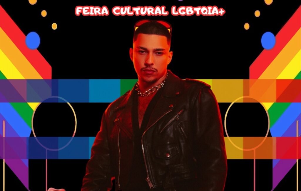 Pedro Lara se apresenta na Feira Cultural LGBTQIA+ em Tiradentes, interior de SP