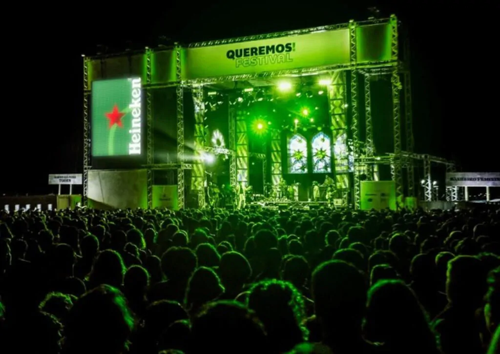Heineken leva palco exclusivo e ações sustentáveis ao Queremos! Festival 2025