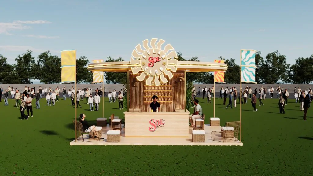 Cerveja Sol estreia no Festival Turá e reforça presença entre jovens brasileiros