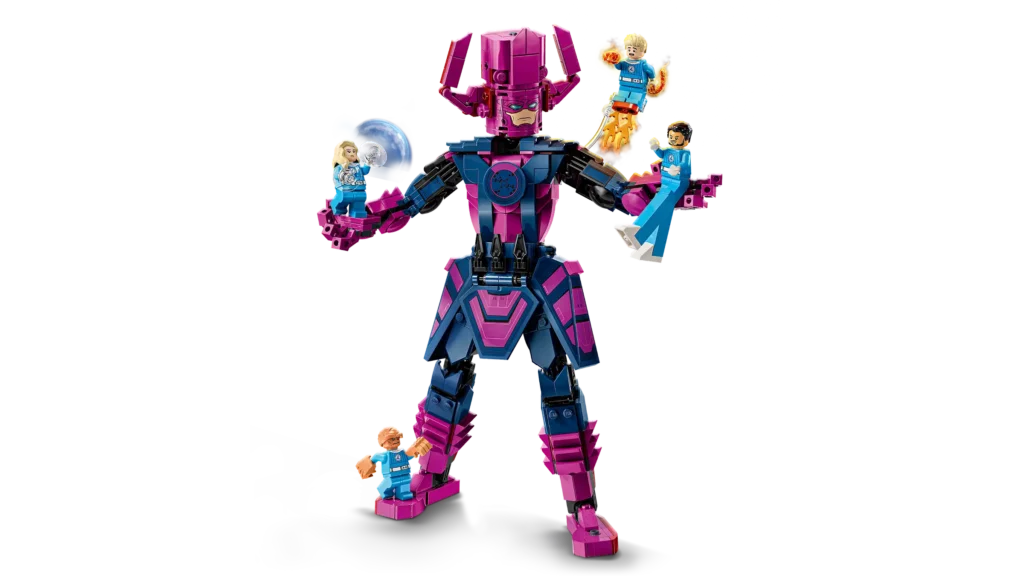 Marvel lança Lego de "Quarteto Fantástico vs. Galactus" no Brasil