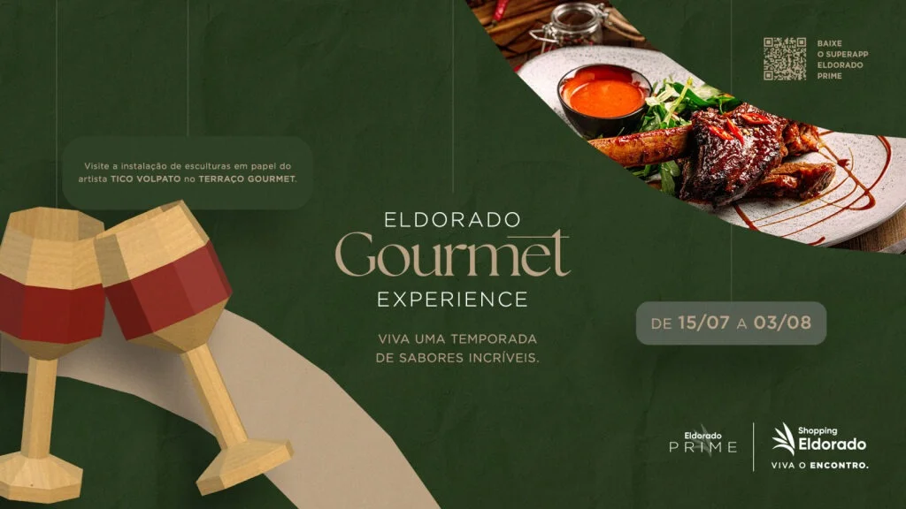 Eldorado Gourmet Experience: Shopping Eldorado estreia programação gastronômica