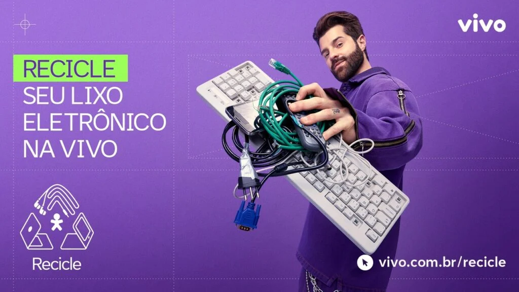Alok se une à Vivo para incentivar descarte de lixo eletrônico em campanha nacional