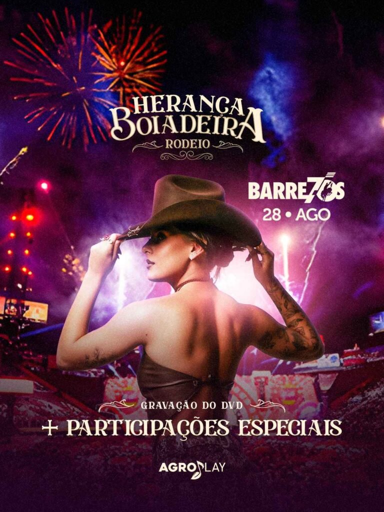 Ana Castela grava DVD na Festa do Peão de Barretos