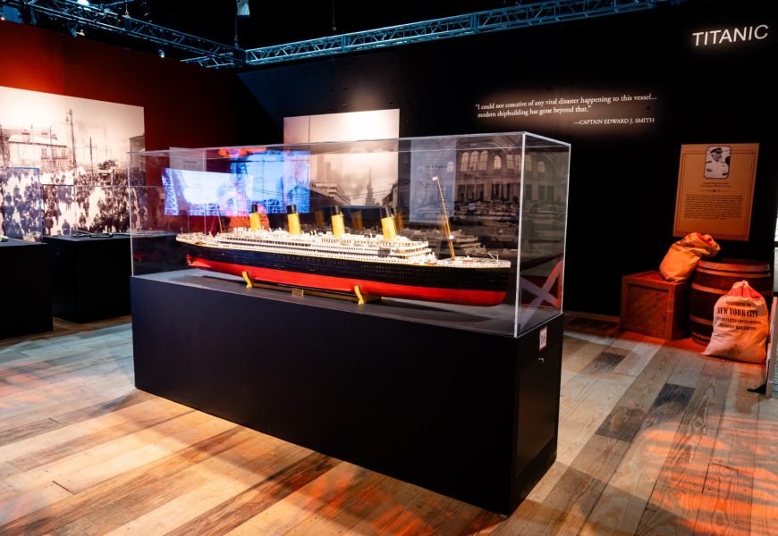 "Titanic: Uma Viagem Imersiva" desembarca pela primeira vez na América Latina, com estreia em São Paulo
