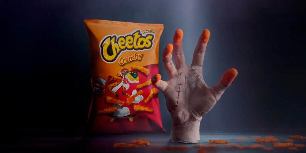 Cheetos lança embalagens de Wandinha e ativações com Realidade Aumentada
