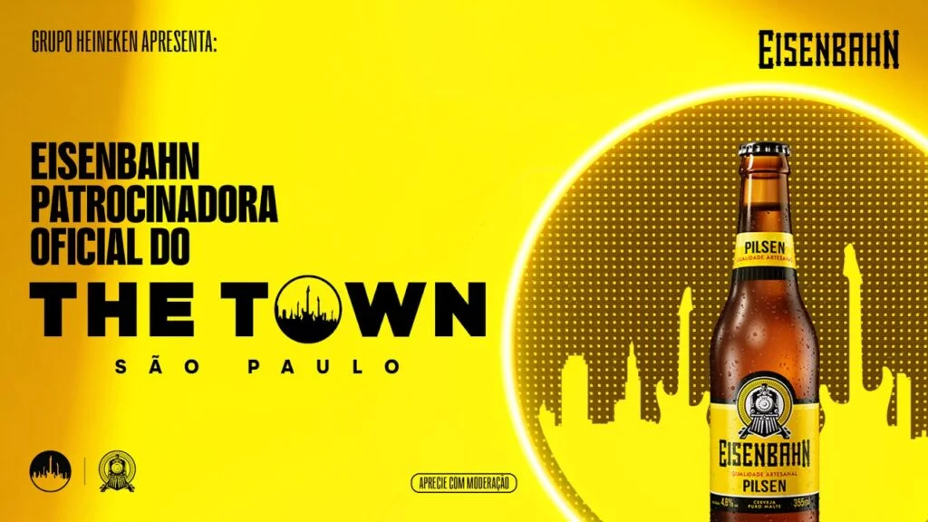 Patrocinadora master, Eisenbahn estreia no The Town com portfólio completo