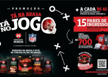 Perdigão Na Brasa sorteia ingressos para NFL e prêmios semanais de R$ 700