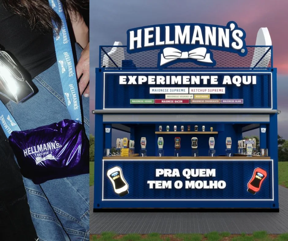 Marca oficial de molhos, Hellmann’s leva sabor e estilo ao The Town 2025