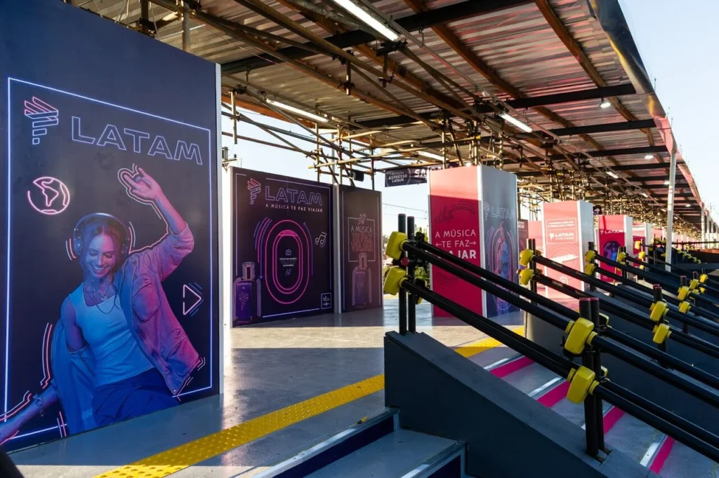 Trem Expresso The Town 2025 terá estação exclusiva assinada pela Latam