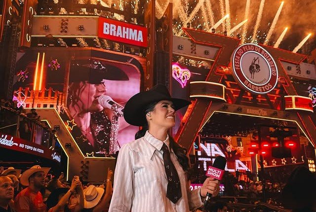 Marina Fabris brilha em Barretos e no Circuito Sertanejo da TV Globo