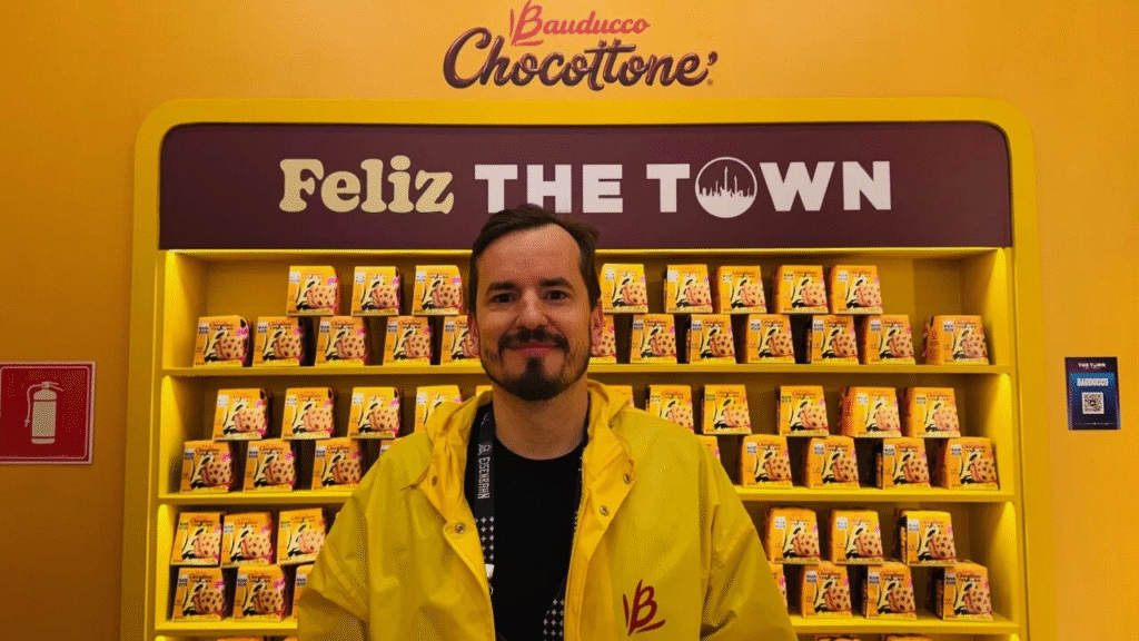 Do varejo ao festival: como a Bauducco anuncia o Natal no The Town