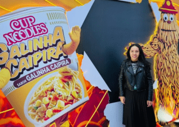A Cup Noodles, marca da Nissin Foods conhecida por sua praticidade, consolida sua estratégia de estar presente nos grandes eventos que reúnem o público jovem.