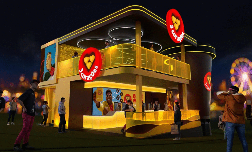 3 Corações leva café ilimitado e estreia Coffee Party no The Town 2025