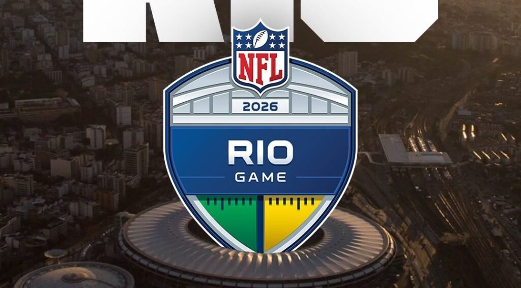 Rio de Janeiro será sede de jogo da NFL em 2026