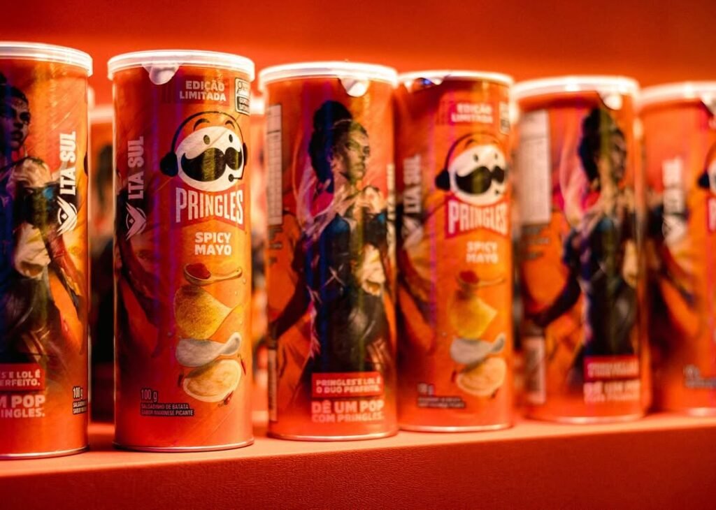 Sabores limitados e experiências imersivas reforçam presença da Pringles nos e-Sports | Foto: Reprodução/Instagram