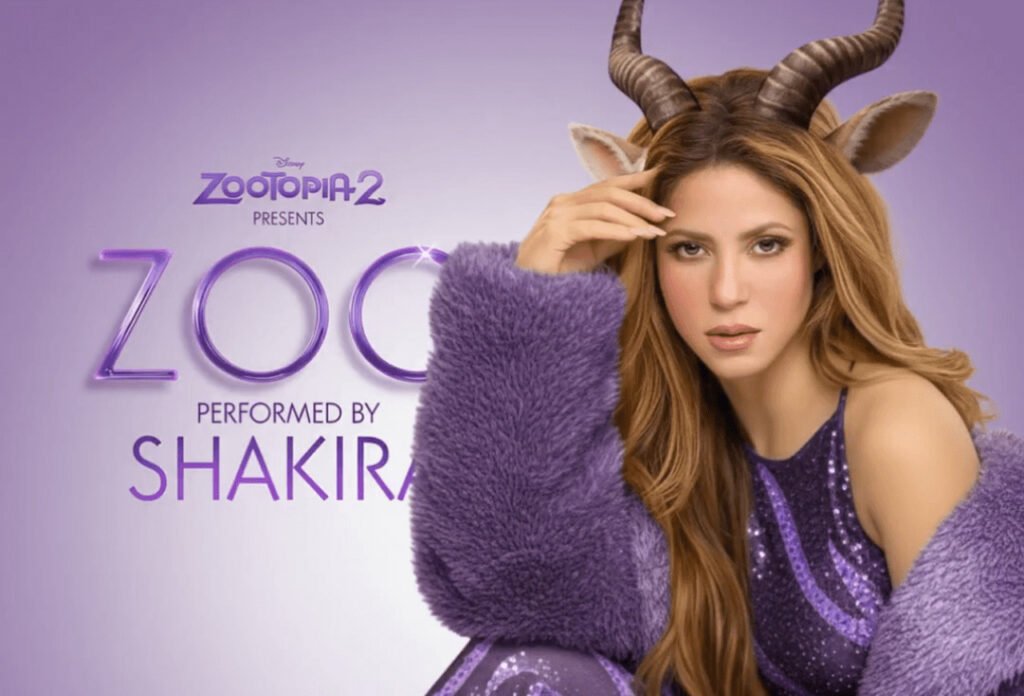 Com "Zootopia 2", Shakira pode finalmente chegar ao Oscar de Melhor Canção Original