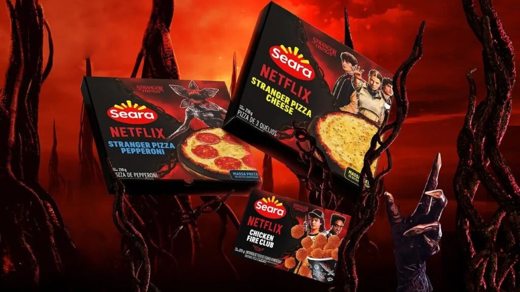 Seara e Netflix lançam edição especial de “Stranger Things” com pizzas e empanados temáticos