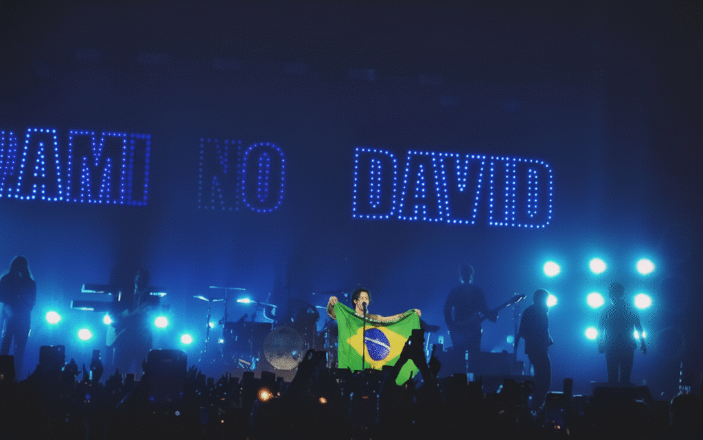 Damiano David lota Tokio Marine Hall na estreia solo em SP