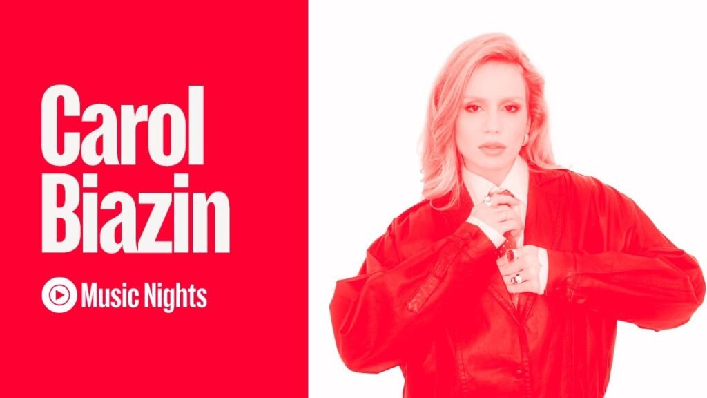 Concerto intimista de Carol Biazin chega ao YouTube Music Nights
