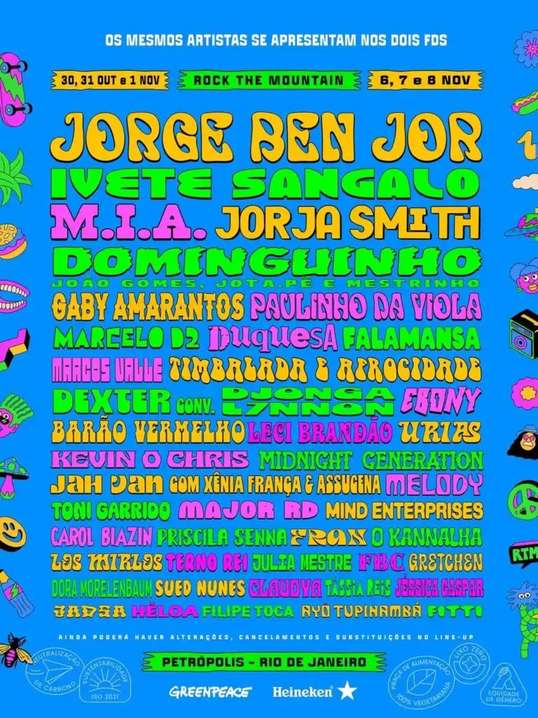 Rock The Mountain confirma M.I.A. e Jorja Smith em 2026